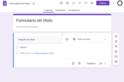 google form dasboard